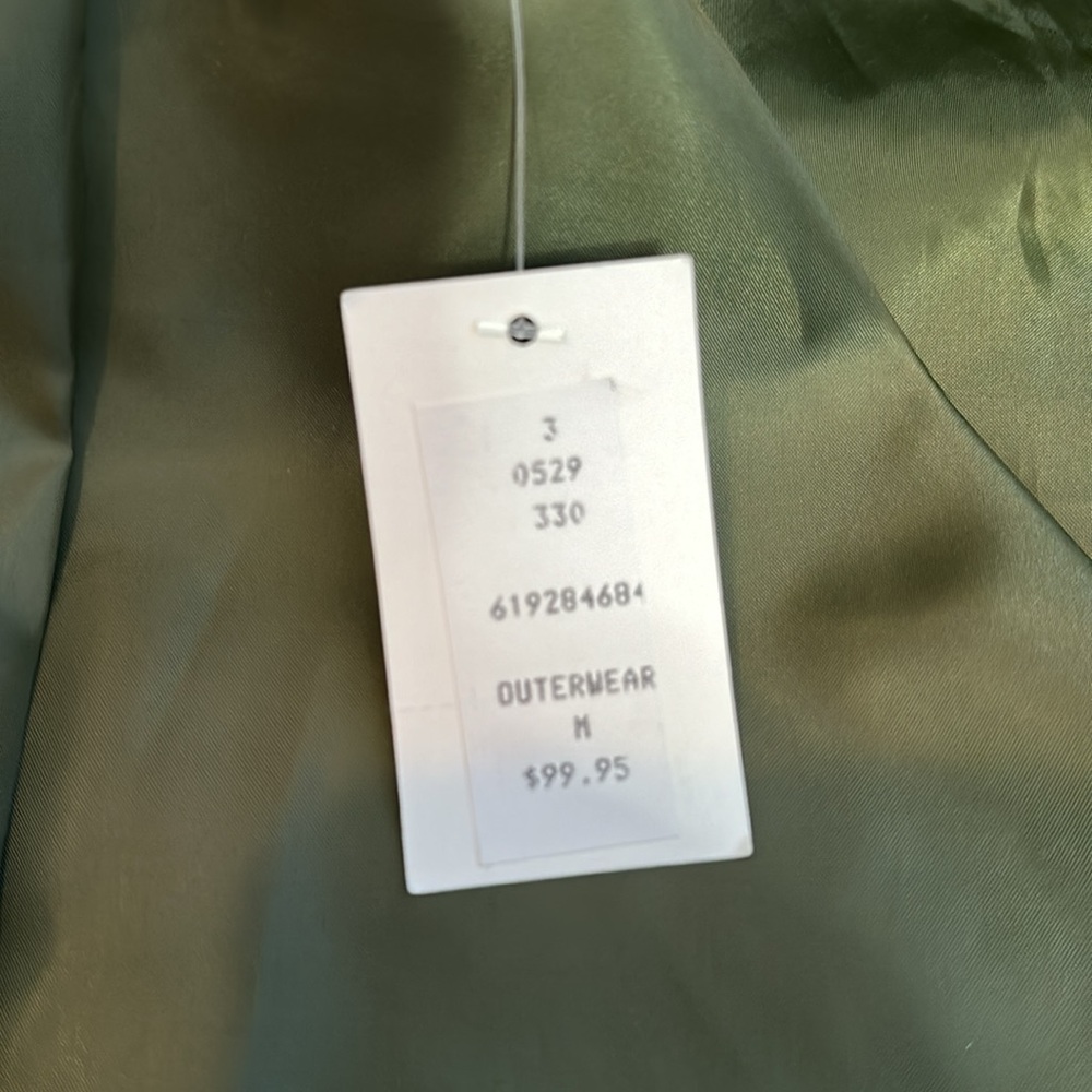 NWT Hollister military green Shepard jacket - Picture 6 of 6